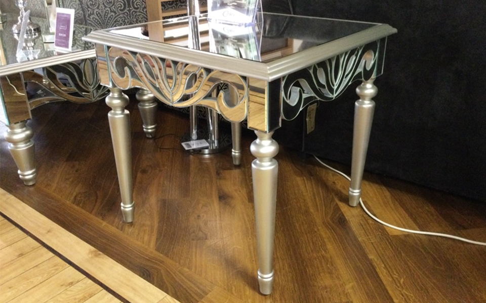 Corintha Mirrored Lamp Table
Now £269